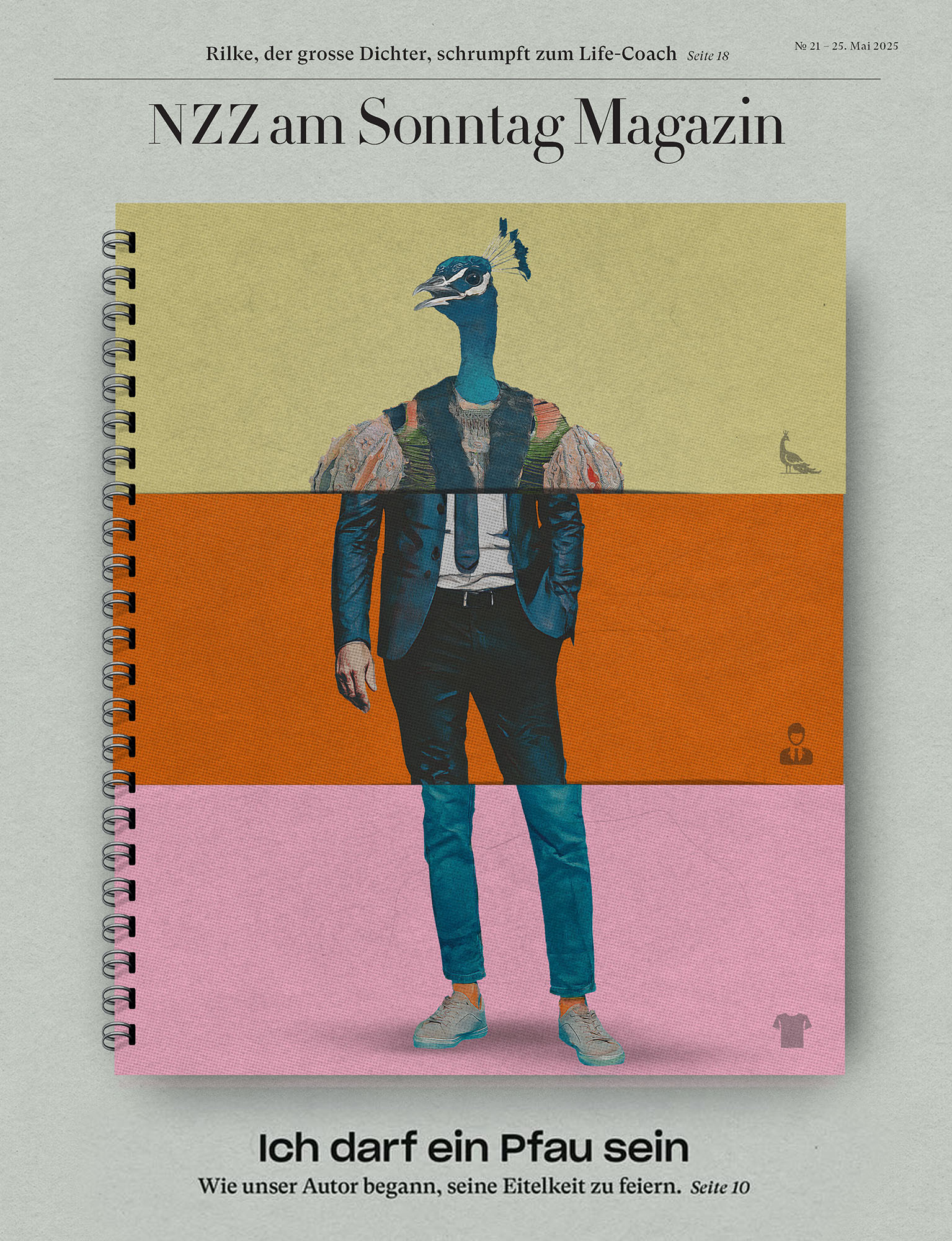NZZ am Sonntag: I, Peacock